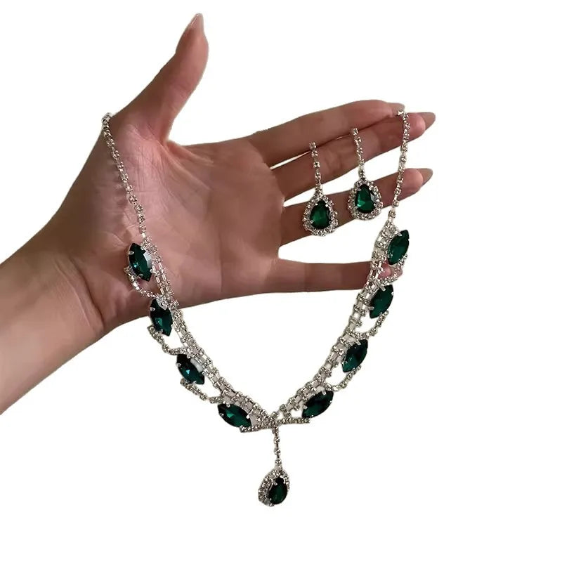 necklace earring set