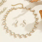 necklace and earring set