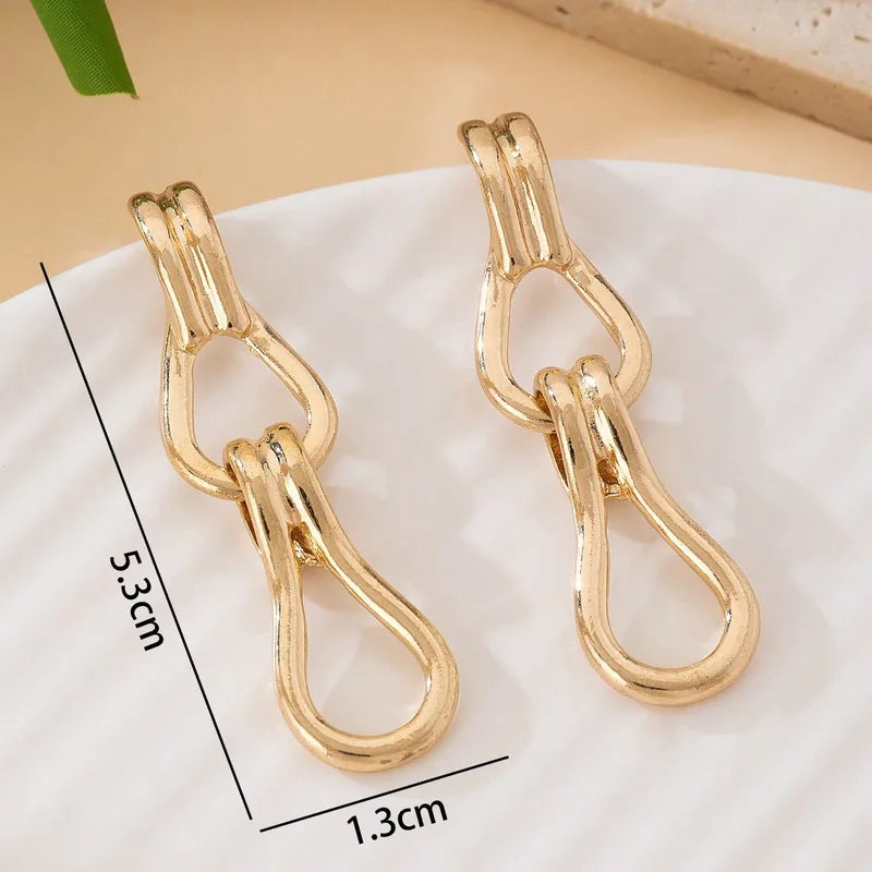 earrings gold plating