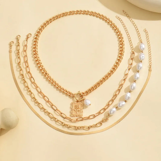 Layered Necklace Set