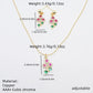 necklace earrings
