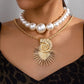 layered necklace