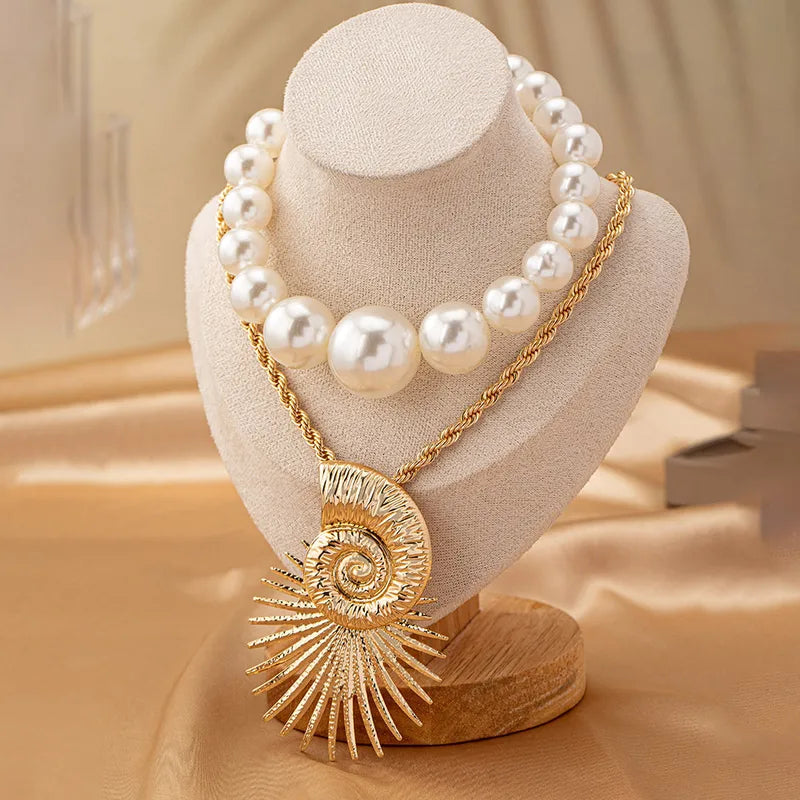 layered necklace