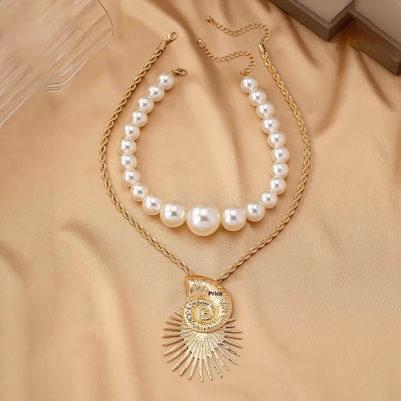 layered necklace
