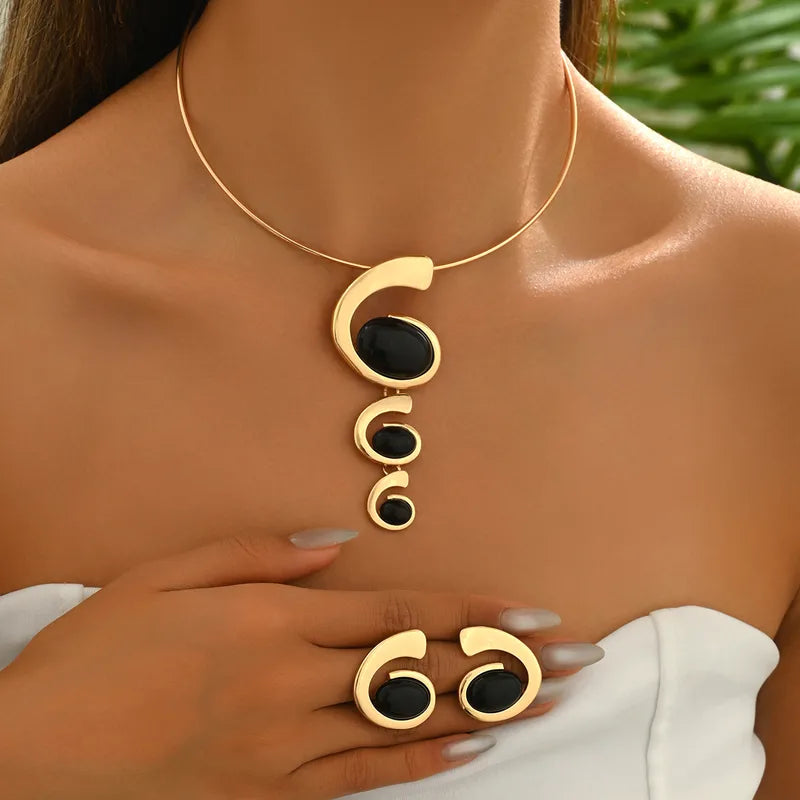 necklace & earring set