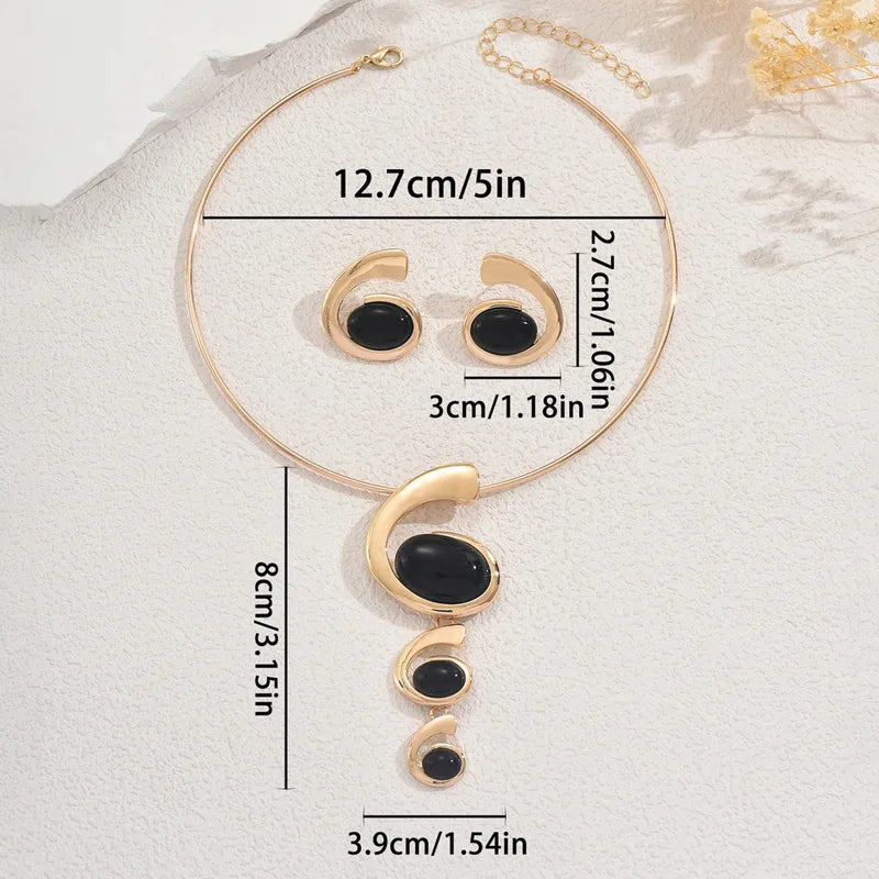 necklace & earring set
