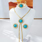 necklace, bracelet, earring set