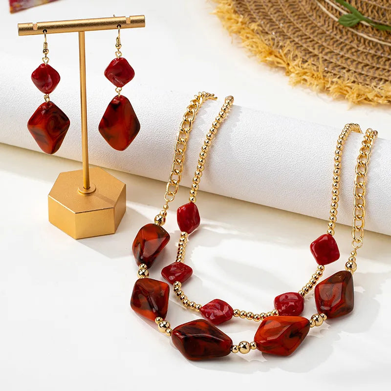 necklace & earring set