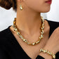 necklace, bracelet, earrings set