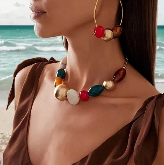 necklace earring set