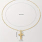 18k plated necklace
