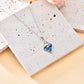 Ocean wave pendant necklace