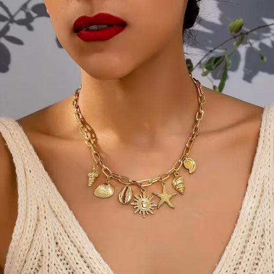 sunburst necklace
