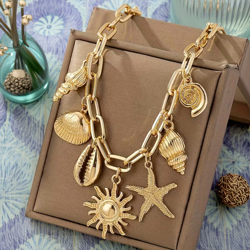 sunburst necklace