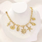 sunburst necklace