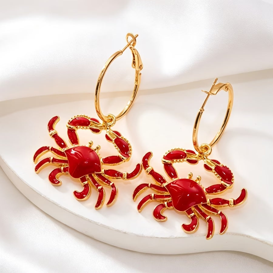 Crab earrings