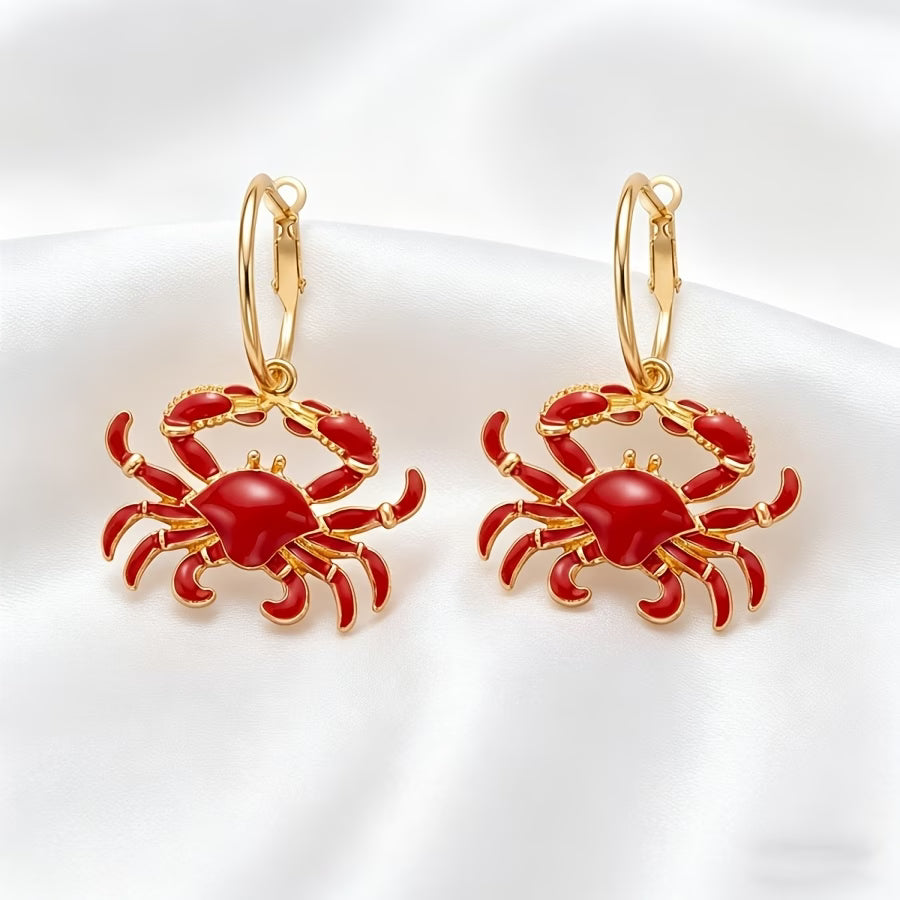 Crab earrings