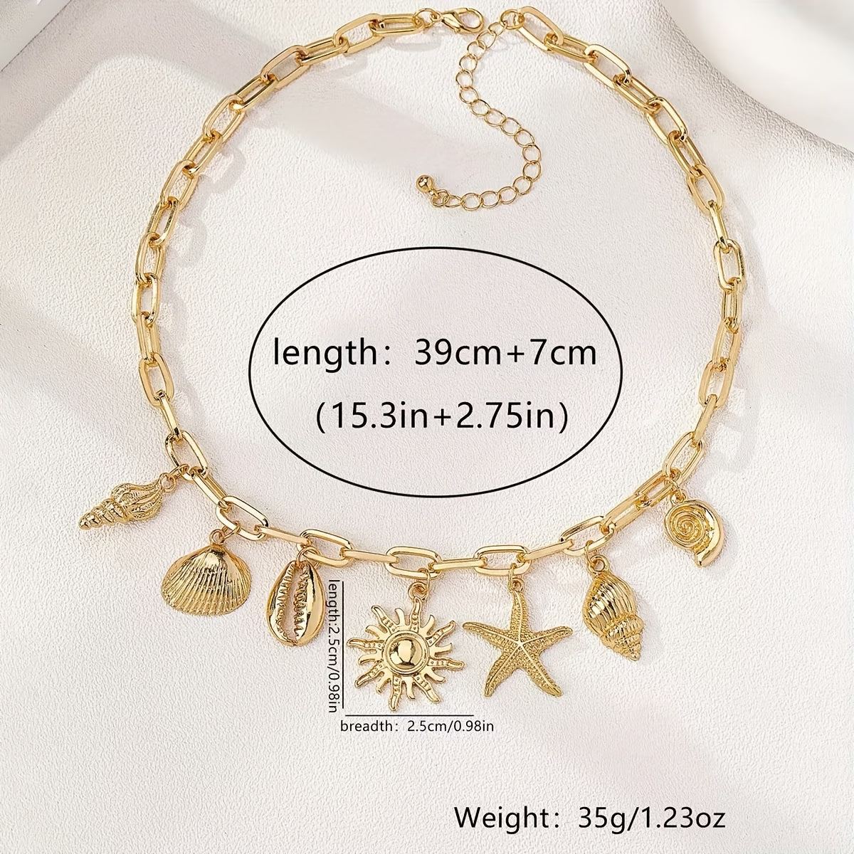 seashore necklace