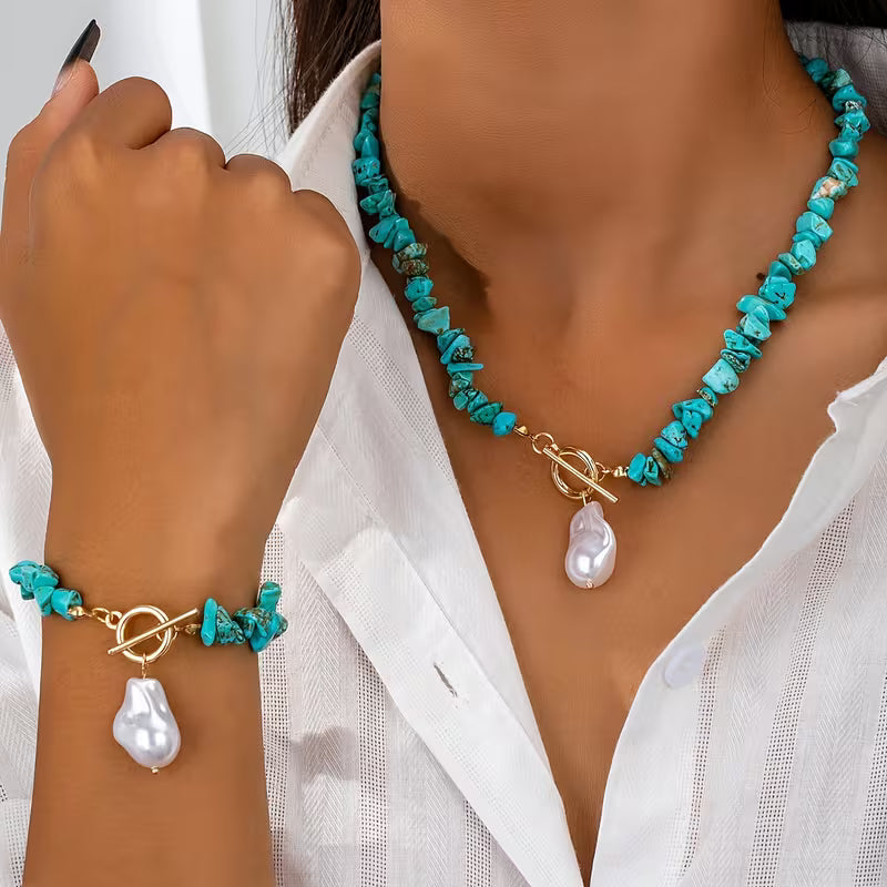 Necklace & bracelet set