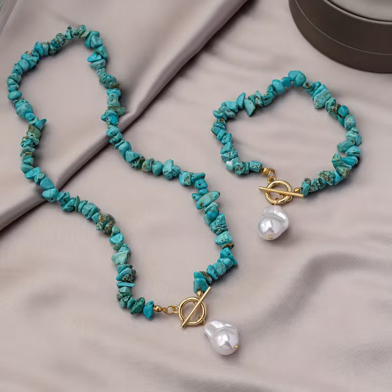 Necklace & bracelet set