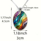 Multicolored pendant necklace