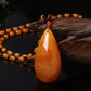 Resin stone necklace